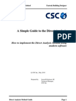 A Simple Guide To The Direct Analysis Method