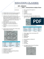 DPP - 4 Photosynthesis in Higher Plants