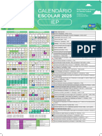 Calendário IEP 2025