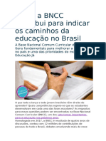 Como A BNCC Contribui para Indicar Os Caminhos Da Educação No Brasil