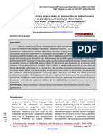 Diuretic Activity and Study of Biochemical Parameters in The Methanol Extract of Hibiscus Esculentus (Okra) Fresh Fruits