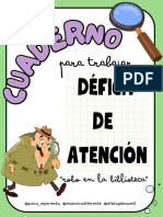 Cuaderno DÉFICIT ATENCIÓN 2 PDF