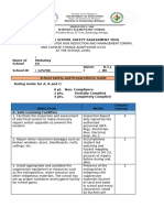 DRRM Comprehensive School Safety Assessment Tool