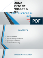 Constructors in Java