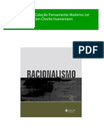 Where Can Buy Racionalismo Coleção Pensamento Moderno 1st Edition Charlie Huenemann Ebook With Cheap Price