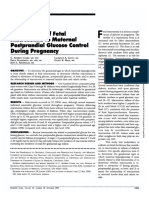 Relationship of Fetal Macrosomia To Maternal Postprandial Glucose Control During Pregnancy