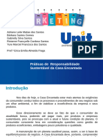 Práticas de Responsabilidade Sustentável Da Casa Encantada