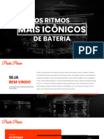 Ebook Bateria - Ritmos Icônicos de Bateria