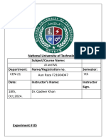 AIand MLlab 5