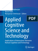 Mukherjee S. Applied Cognitive Science and Technology... 2023