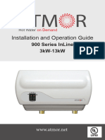 Atmor 900 Series Installation Manual