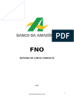 Carta Consulta - FNO