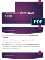 Occlusion Intestinale Aigue