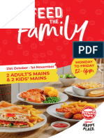 Brewers Fayre Feed The Family Menu October