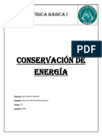 Conservacion de Energia