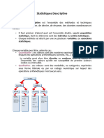 Cours de Statistiques Descriptives EMI