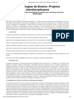 Metodologias de Ensino - Projetos Interdisciplinares - Brasil Escola