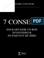 ARGO DS 7conseils