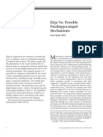 Spatt 2002 Déjà Vu Possible Parahippocampal Mechanisms