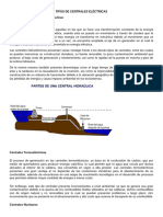 Tipos de Centrales Eléctricas