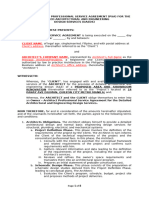 Design Daeds Template Professional Service Agreement CPP 02212024