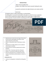 Sectioning of Machine Components