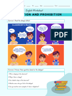 Obligation & Prohibition Worksheet