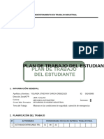 Plan de Trabajo Del Estudiante