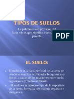 Tipos de Suelos