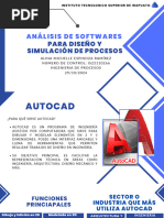 Análisis de Softwares para Diseño y Simulación de Procesos