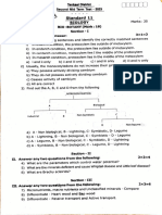 11th Biology EM 2nd Mid Term Exam 2023 Question Paper Thenkasi District EnglishMedium PDF Download