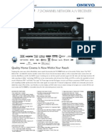 Onkyo TX-nr609 Datasheet en