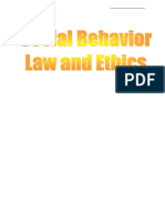 Social Behavior Law and Ethics