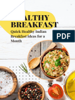 Quick Healthy Indian Breakfast Ideas 