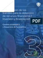 U3 Organización de Los Trámites para La Obtención de Recursos Financieros I. Inversión y Financiación