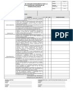 Lista de Chequeo para Evaluar El Programa de Farmacovigilancia