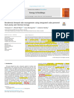 9-Residential Demand-Side Management Using Integrated Solar-Powered Heat Pump and Thermal Storage