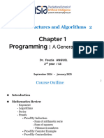 DSA2 - Chap1 - General Overview