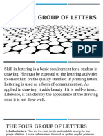 THE FOUR GROUP OF LETTERS Lecture