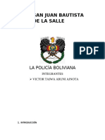 La Policía Boliviana