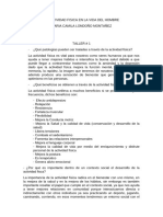 La Actividad Fisica en La Vida Del Hombre