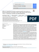 Effects of CGA Guided Intervention