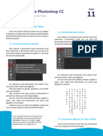 Adobe Photoshop CC: 1. Aula 11 Ferramenta de Texto