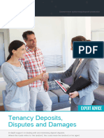 Tenancy Deposits, Disputes and Damages