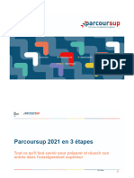 ParcourSup Détaiilé 2021