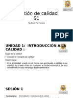 Diapositiva 1 Gestión de La Calidad