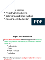 LECTURE 2: Time Planning