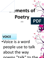 Elements of Poetry