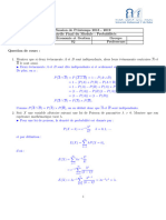 Examen - Probabilit - 2019 (1) (1) - 220612 - 174627