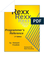 Fosdick H. Rexx Programmer's Reference 2ed 2025